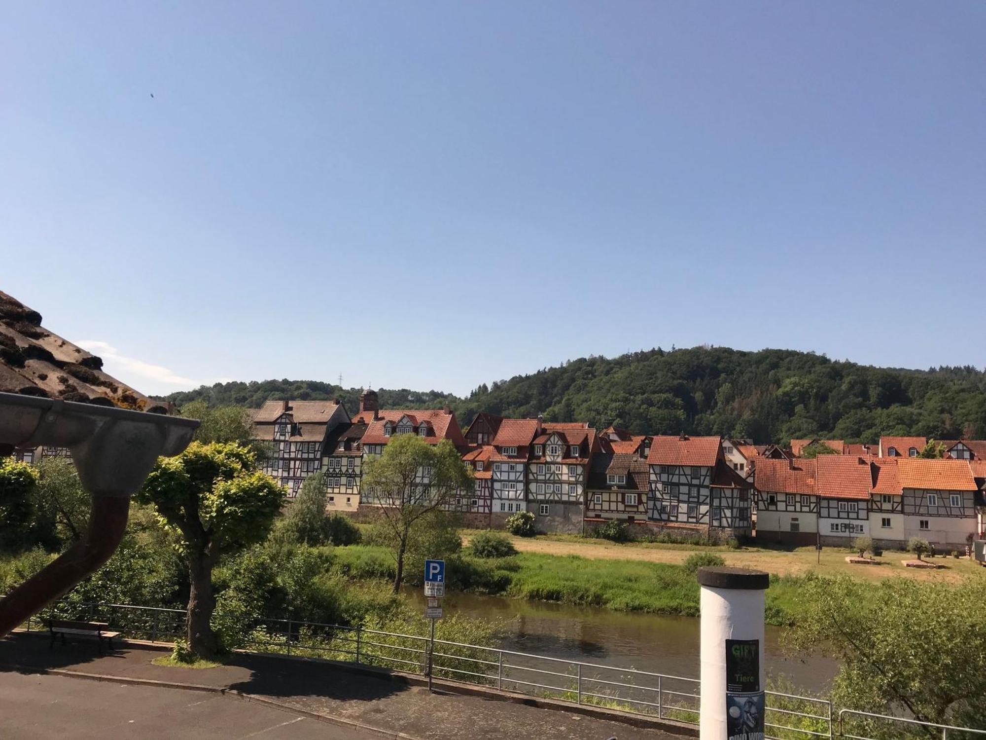 Ferienhaus Am Fulda Ufer Rotenburg an der Fulda Luaran gambar