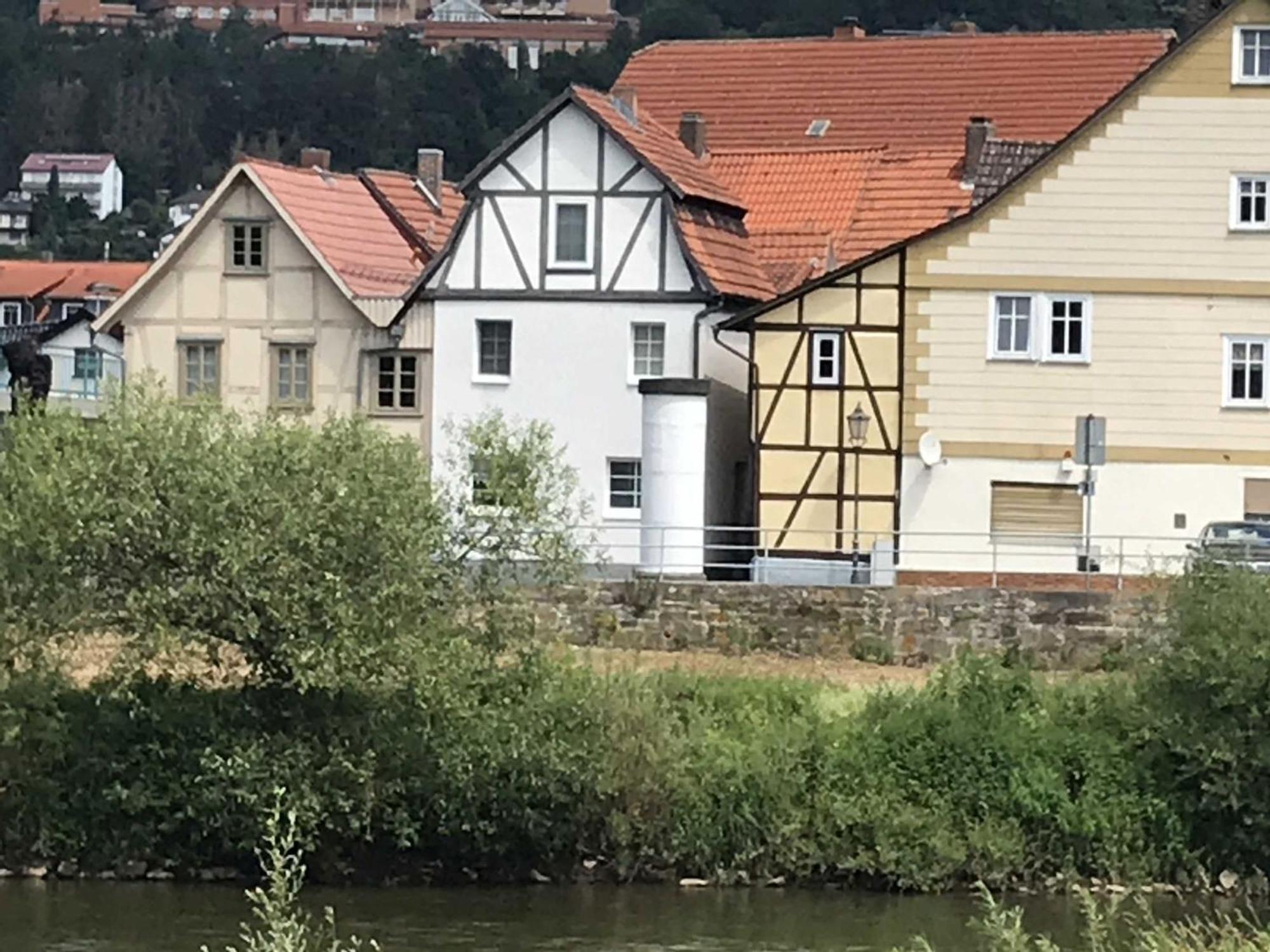 Ferienhaus Am Fulda Ufer Rotenburg an der Fulda Luaran gambar