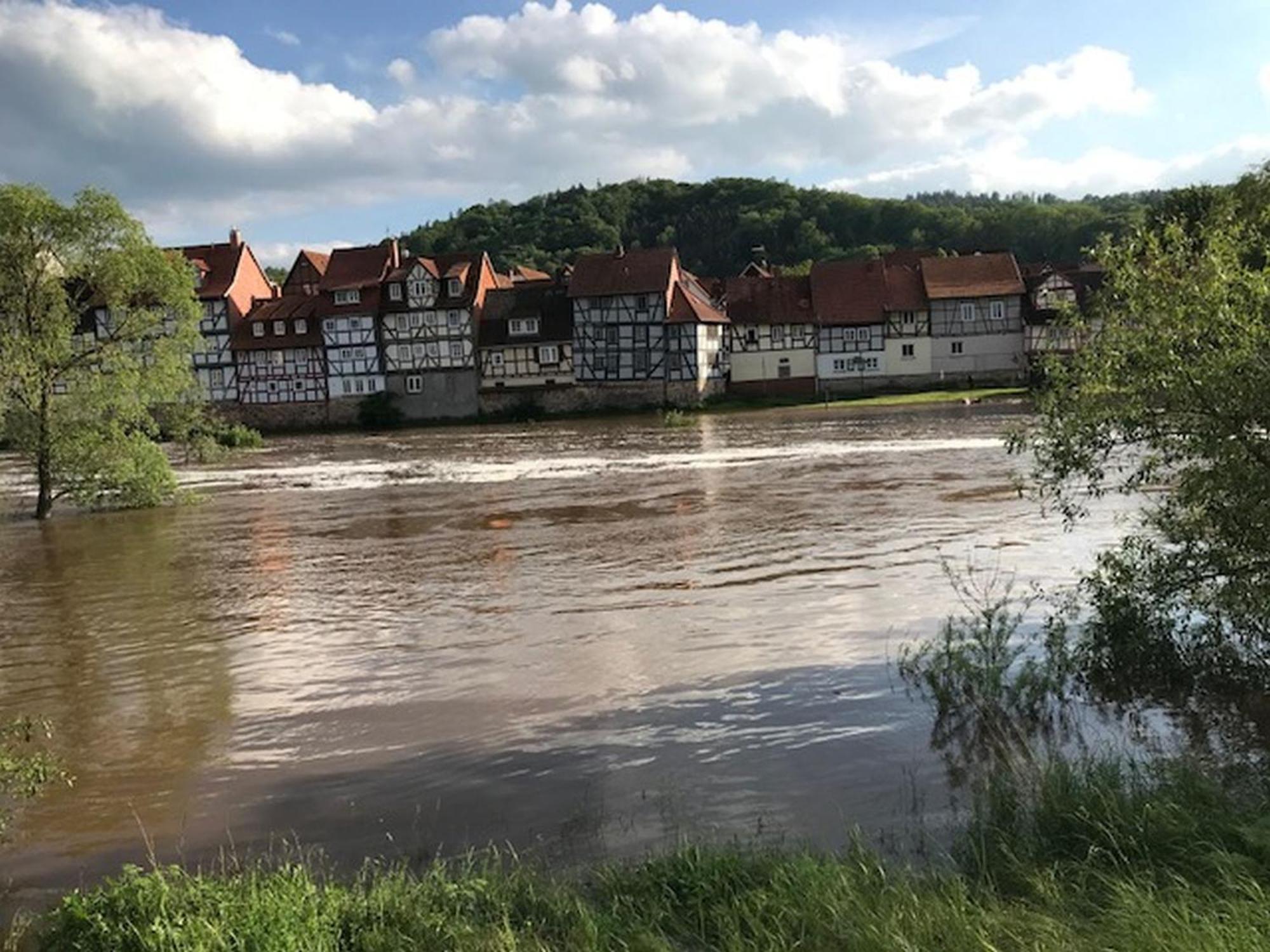 Ferienhaus Am Fulda Ufer Rotenburg an der Fulda Luaran gambar