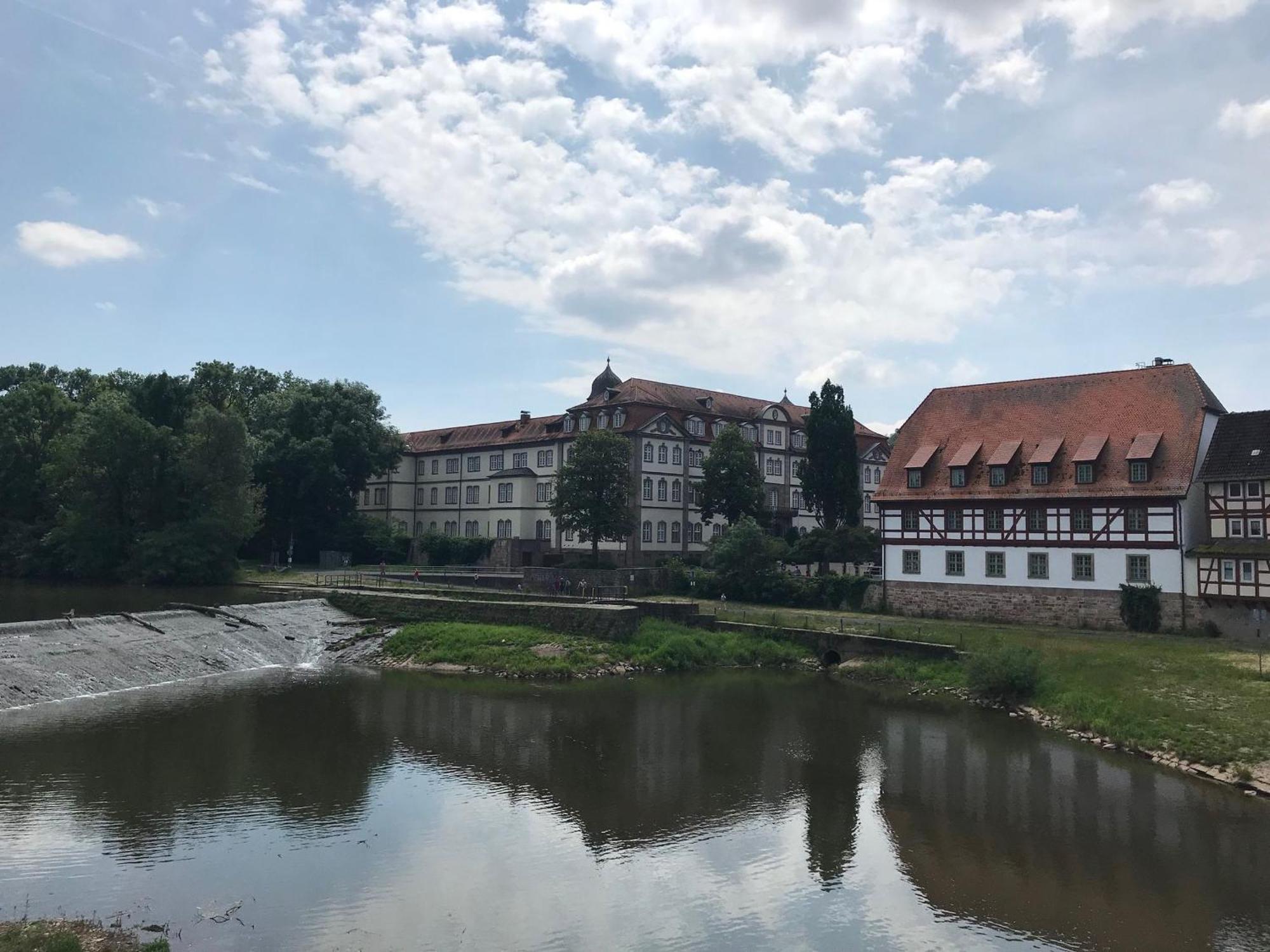 Ferienhaus Am Fulda Ufer Rotenburg an der Fulda Luaran gambar